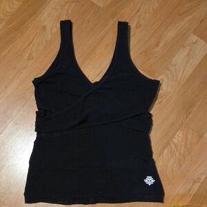 Chic Black Sleeveless Tank Top